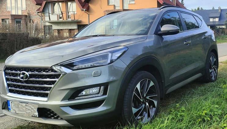 Hyundai Tucson cena 113000 przebieg: 132000, rok produkcji 2018 z Wrocław małe 37